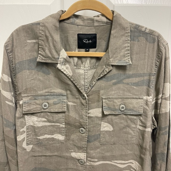 Rails Everett Camo Button Down - Picture 4 of 11
